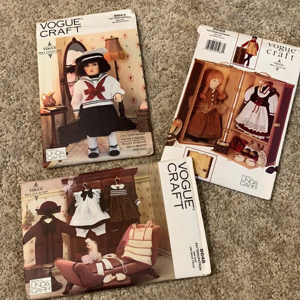 Vogue craft pattern bundle